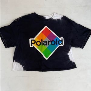 Polaroid Tie Dye Crop Top